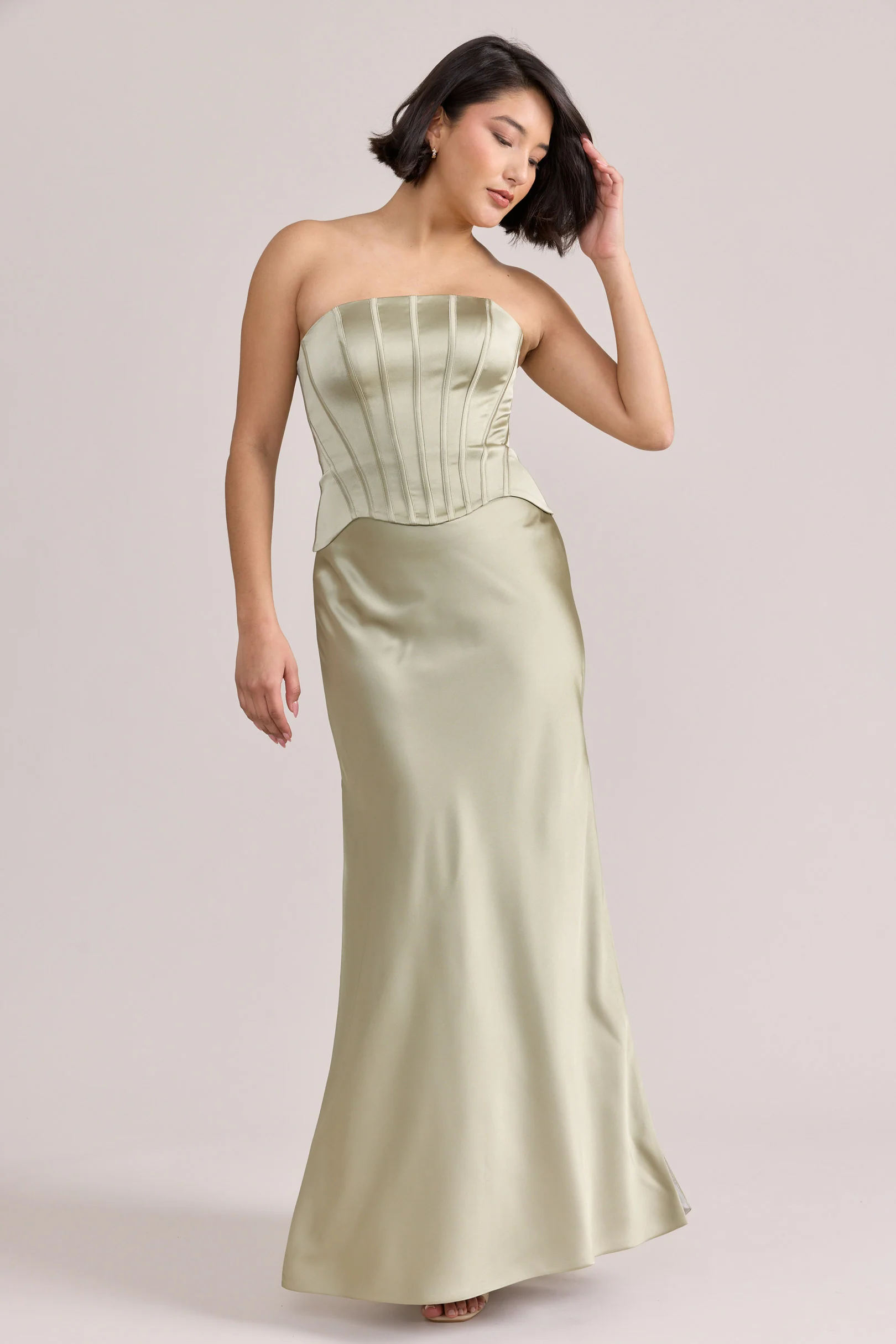 Marina Satin Dress | Made To Order - Image 3