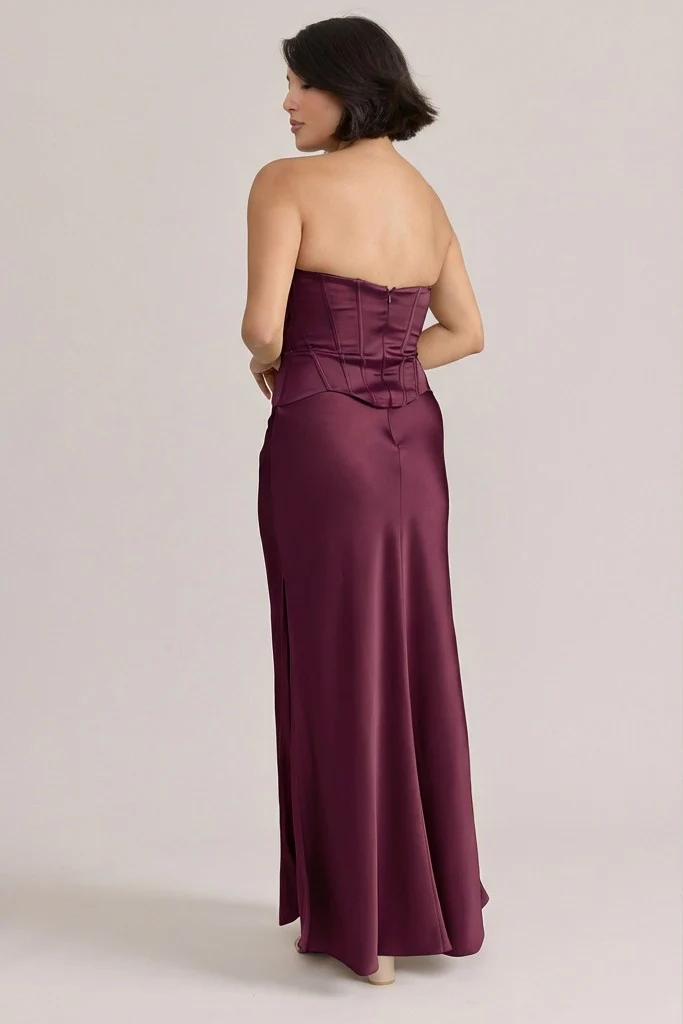 Marina Satin Dress | Made To Order - Image 38