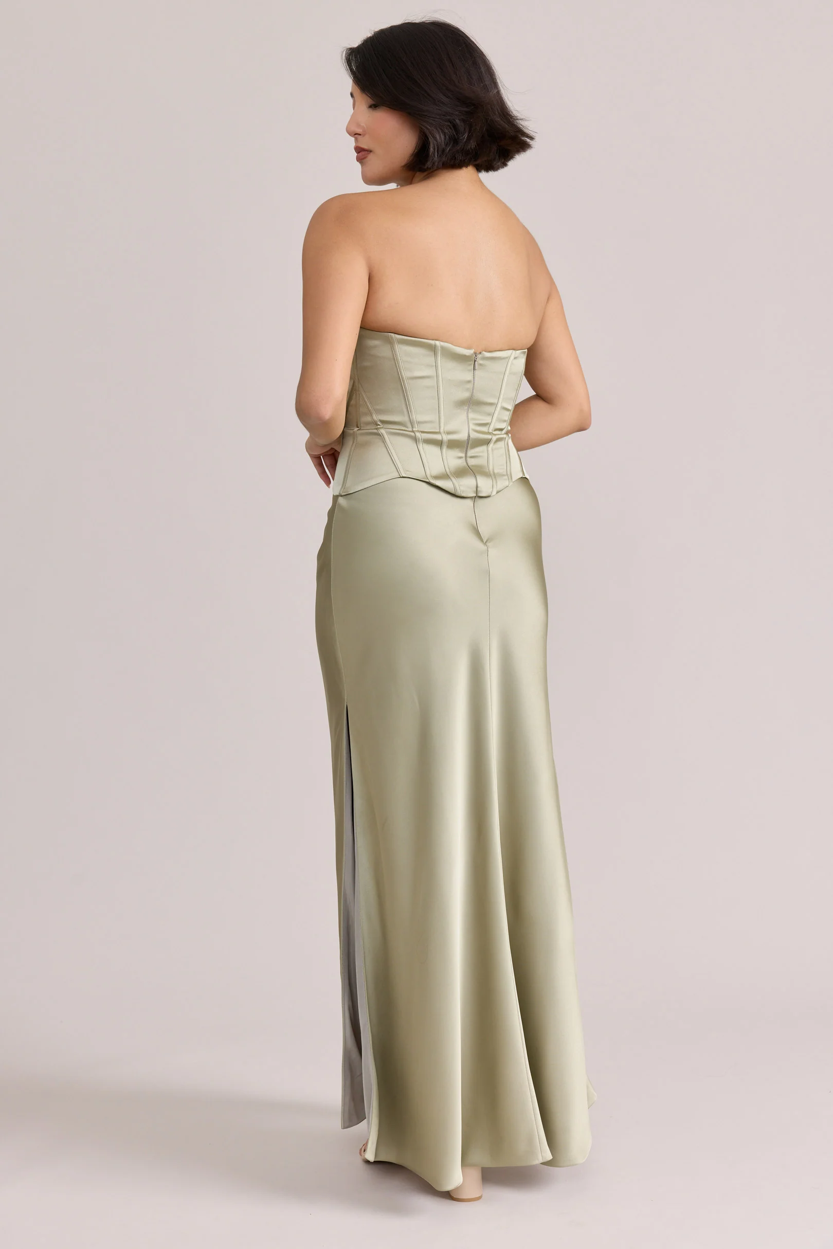 Marina Satin Dress | Made To Order - Image 4