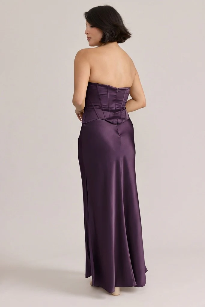 Marina Satin Dress | Made To Order - Image 46