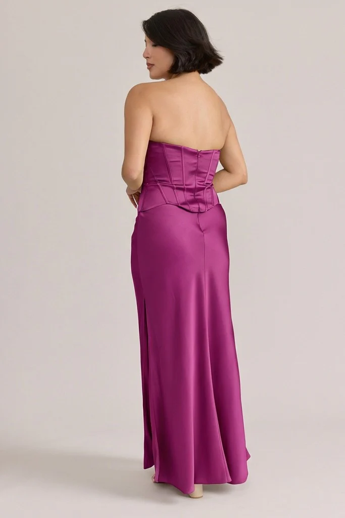 Marina Satin Dress | Made To Order - Image 51