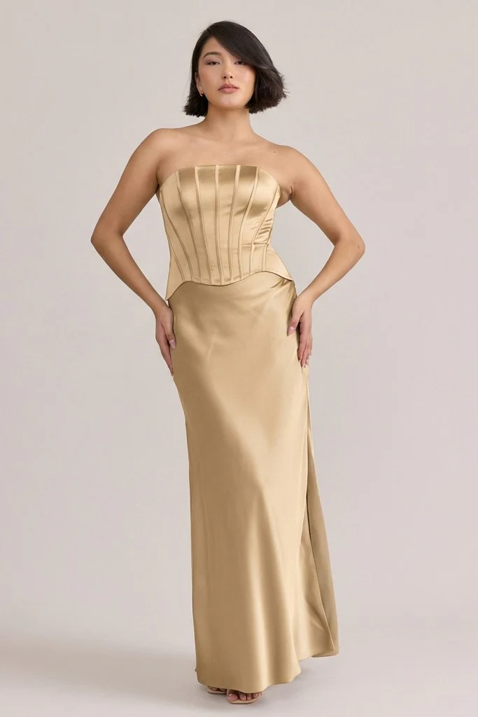 Marina Satin Dress | Made To Order - Image 52