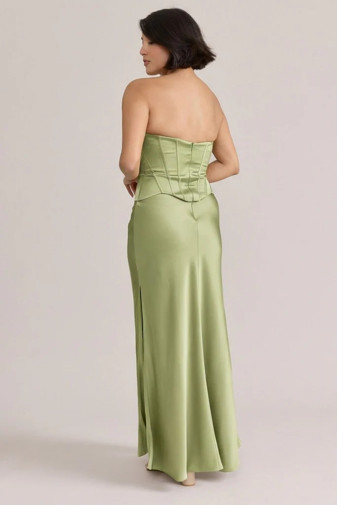 Marina Satin Dress | Made To Order - Image 69