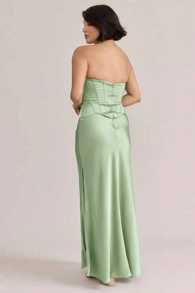 Marina Satin Dress | Made To Order - Image 81
