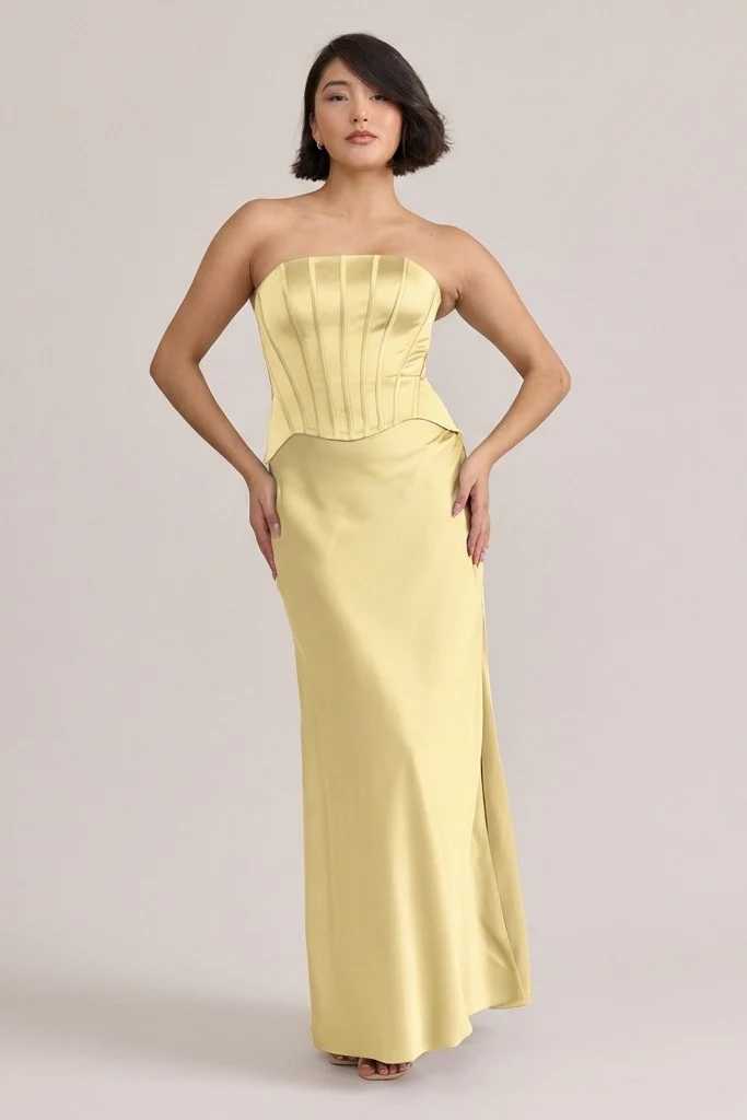 Marina Satin Dress | Made To Order - Image 9