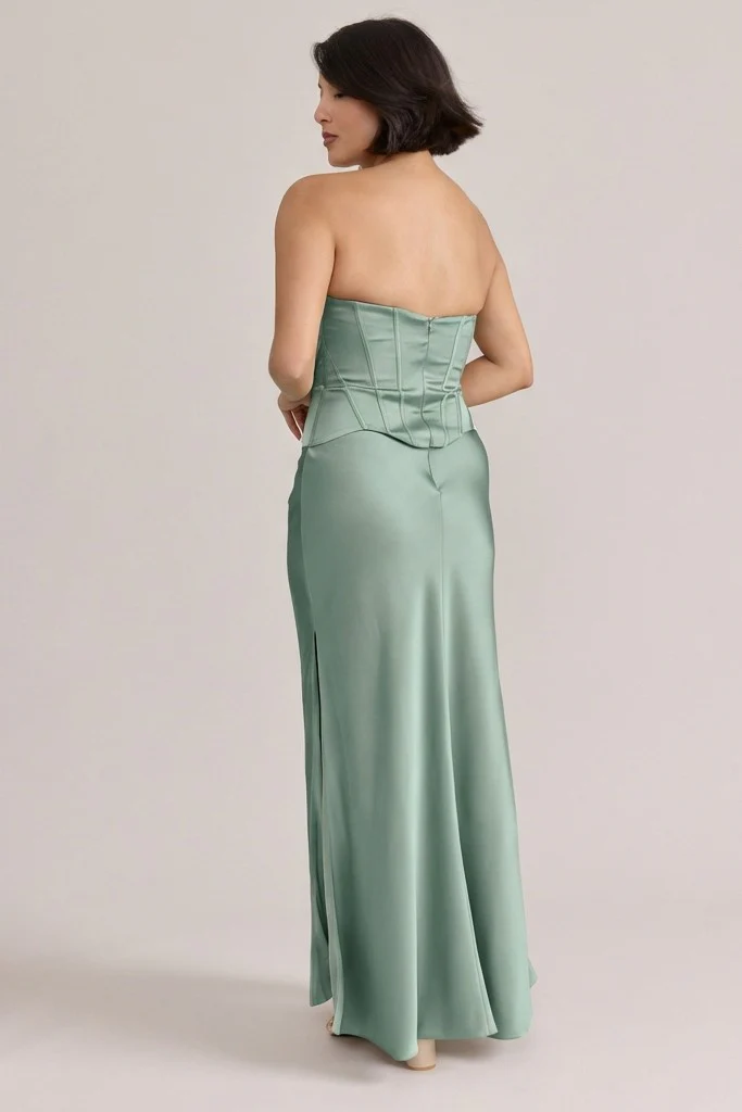 Marina Satin Dress | Made To Order - Image 94