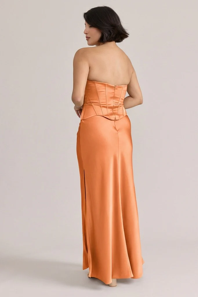 Marina Satin Dress | Made To Order - Image 98