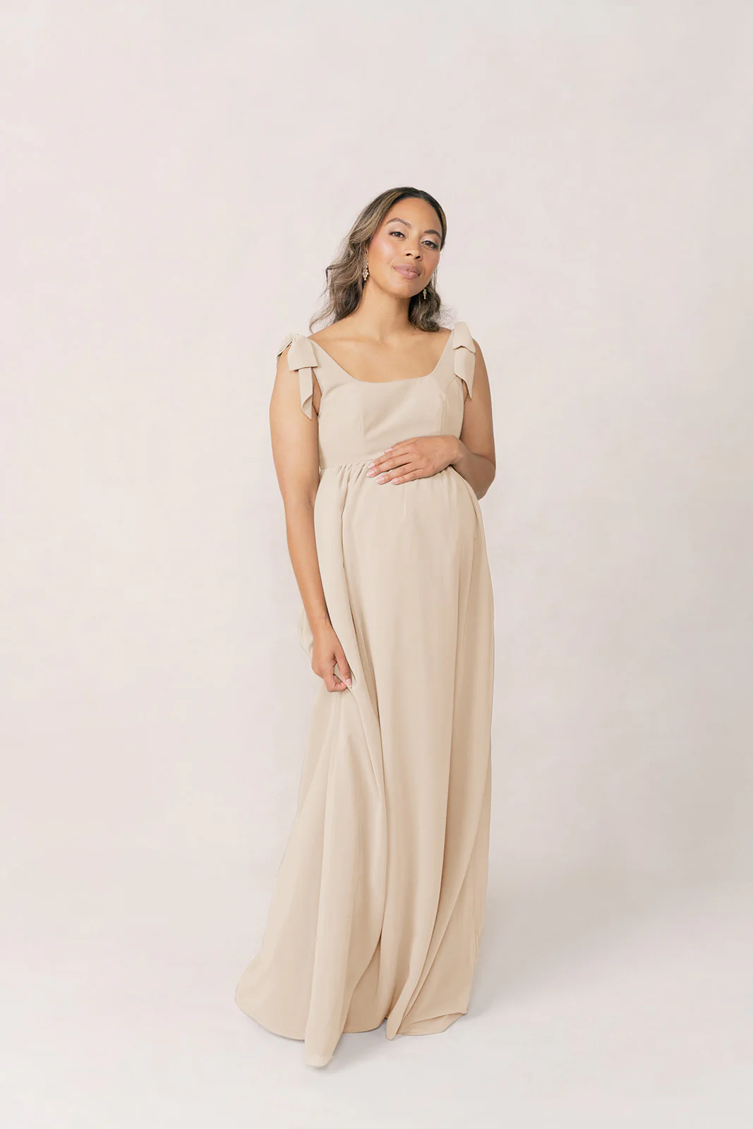 Maternity Bowie Chiffon Dress | Made To Order - Image 10