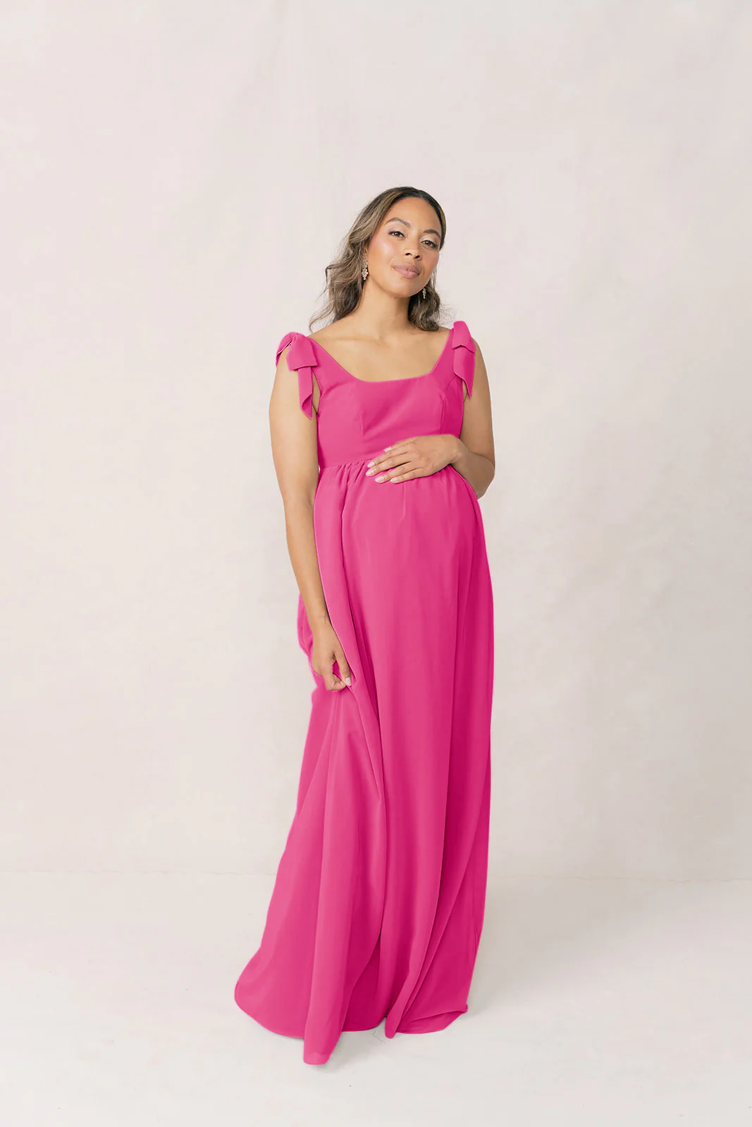 Maternity Bowie Chiffon Dress | Made To Order - Image 100