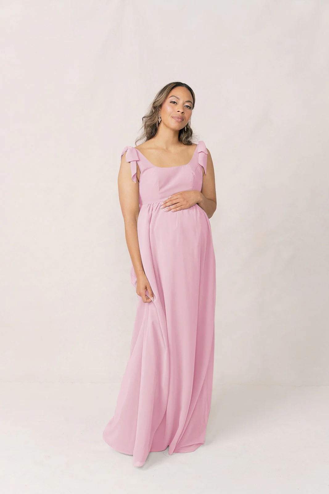 Maternity Bowie Chiffon Dress | Made To Order - Image 103