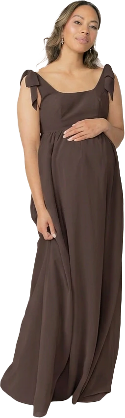 Maternity Bowie Chiffon Dress | Made To Order - Image 108