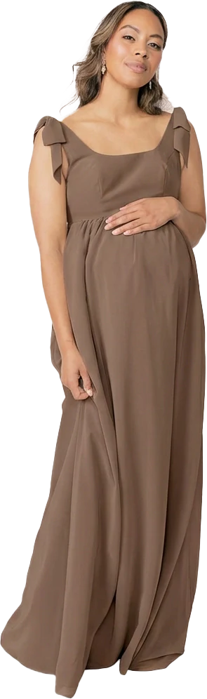 Maternity Bowie Chiffon Dress | Made To Order - Image 109