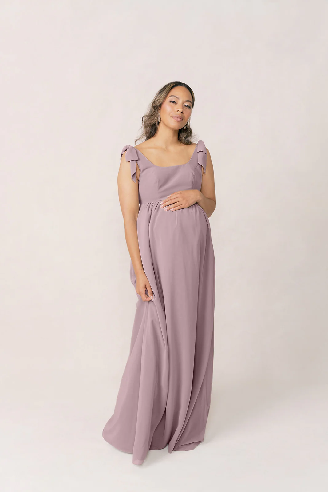 Maternity Bowie Chiffon Dress | Made To Order - Image 27