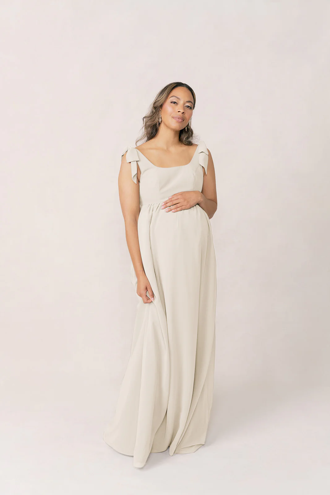 Maternity Bowie Chiffon Dress | Made To Order - Image 41