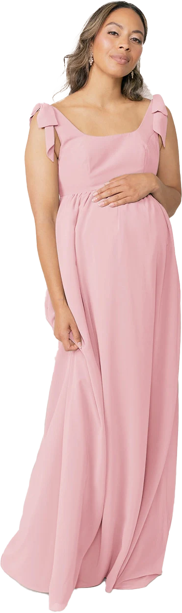 Maternity Bowie Chiffon Dress | Made To Order - Image 55