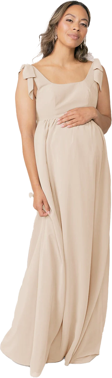 Maternity Bowie Chiffon Dress | Made To Order - Image 58