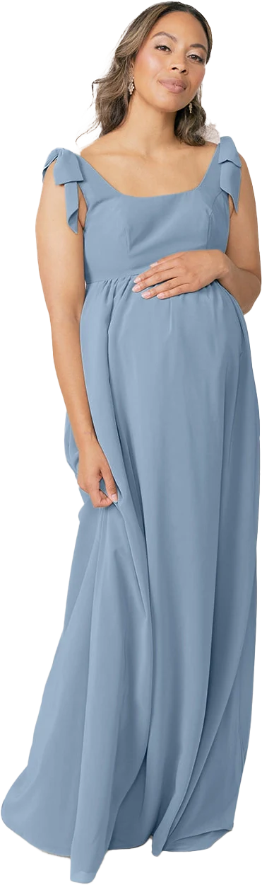 Maternity Bowie Chiffon Dress | Made To Order - Image 69