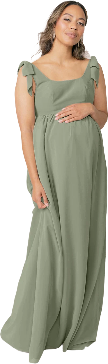 Maternity Bowie Chiffon Dress | Made To Order - Image 78