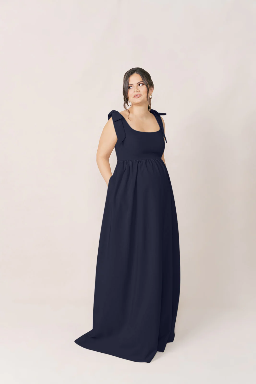 Maternity Bowie Crepe Dress | Made To Order - Image 21
