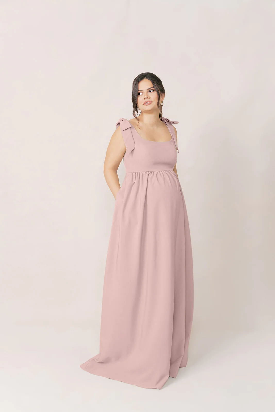 Maternity Bowie Crepe Dress | Made To Order - Image 22