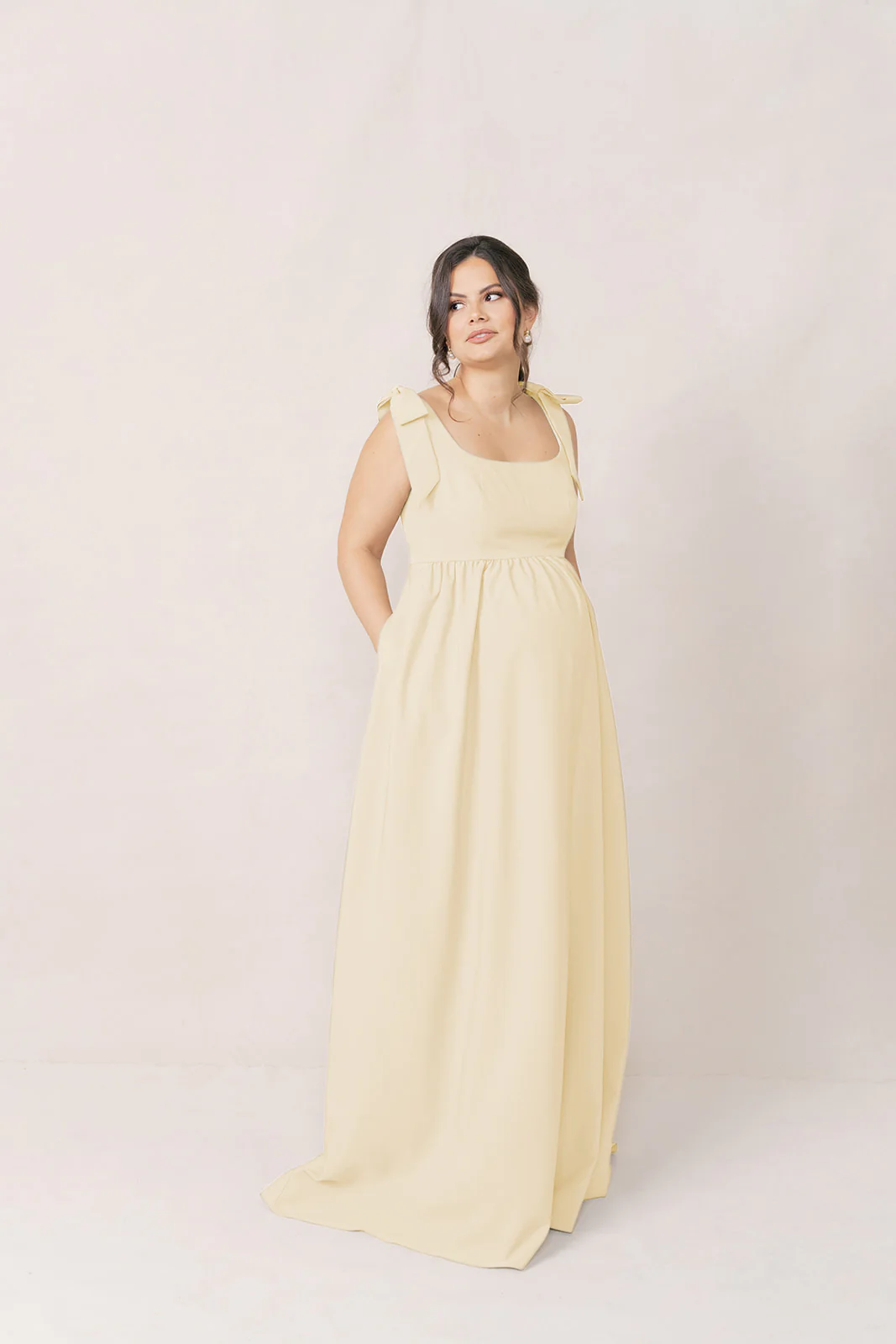 Maternity Bowie Crepe Dress | Made To Order - Image 33