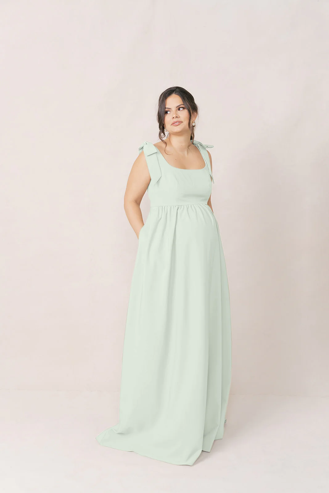 Maternity Bowie Crepe Dress | Made To Order - Image 36