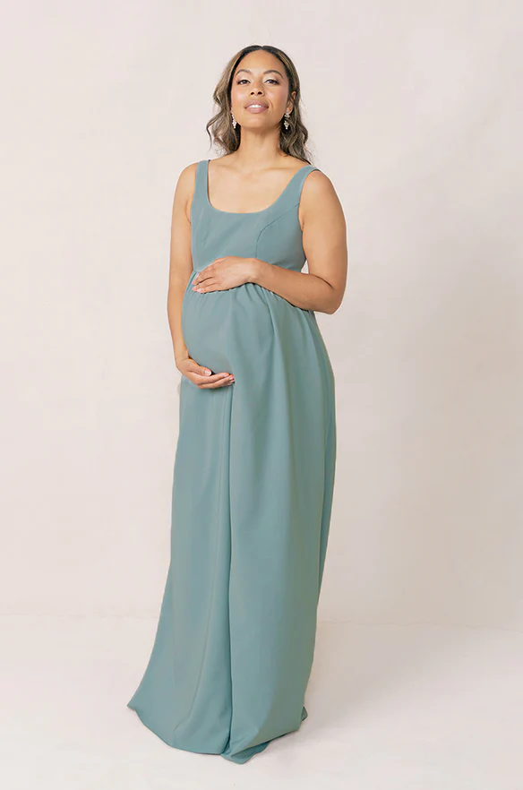 Maternity Bowie Crepe Dress | Made To Order - Image 4