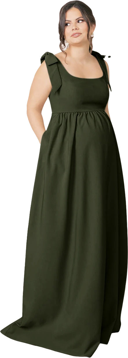 Maternity Bowie Crepe Dress | Made To Order - Image 43
