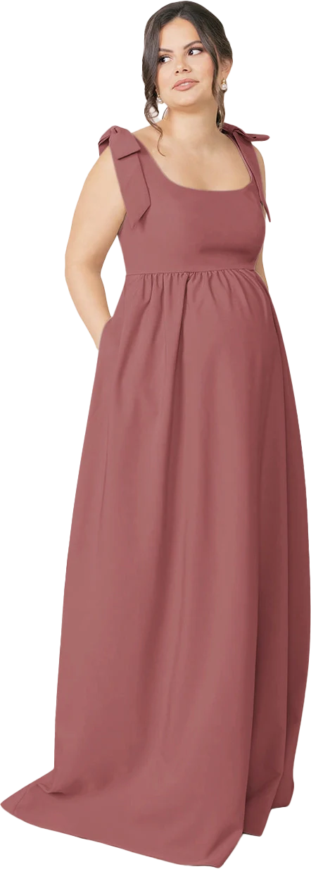 Maternity Bowie Crepe Dress | Made To Order - Image 45