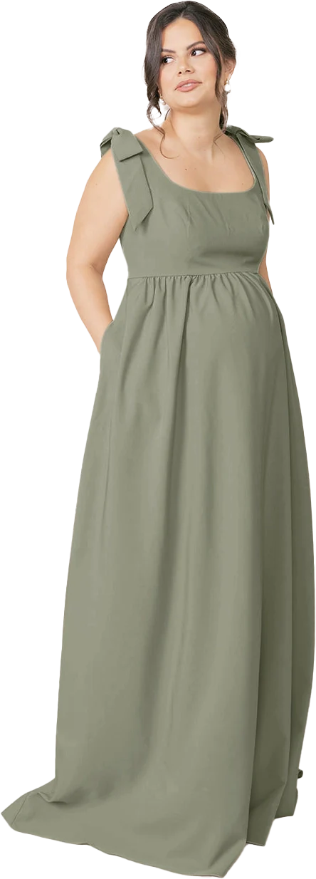 Maternity Bowie Crepe Dress | Made To Order - Image 53