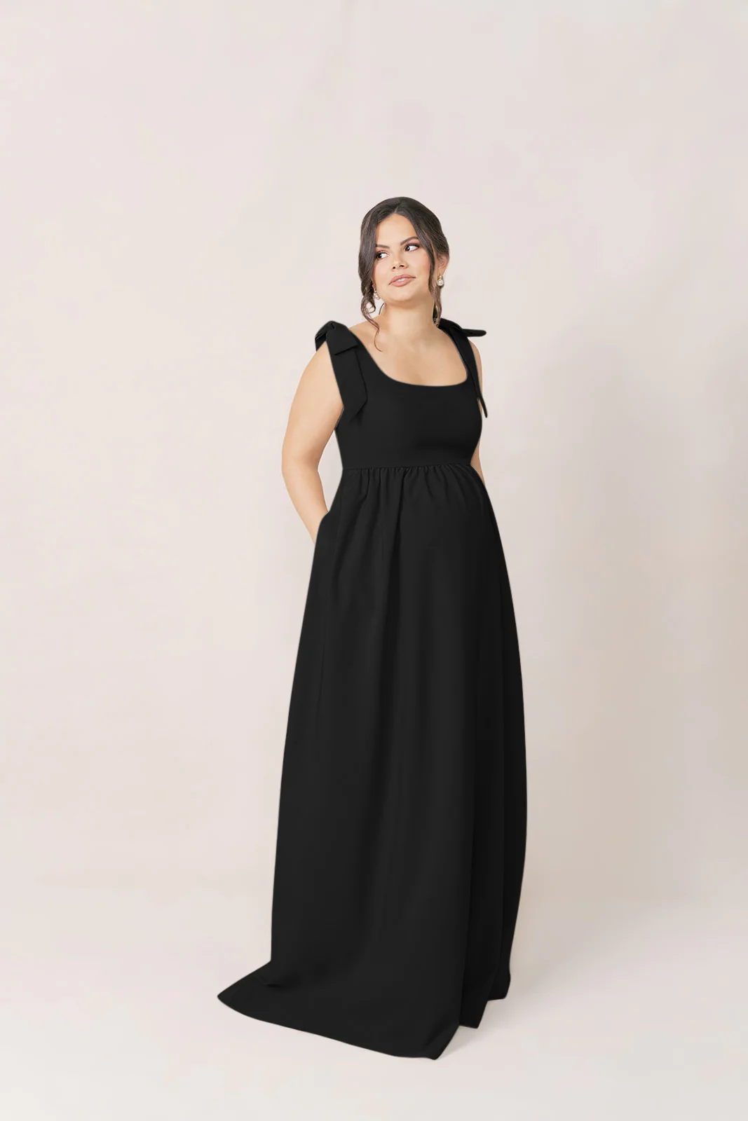 Maternity Bowie Crepe Dress | Made To Order - Image 6