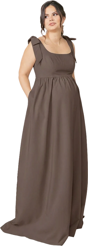 Maternity Bowie Crepe Dress | Made To Order - Image 62