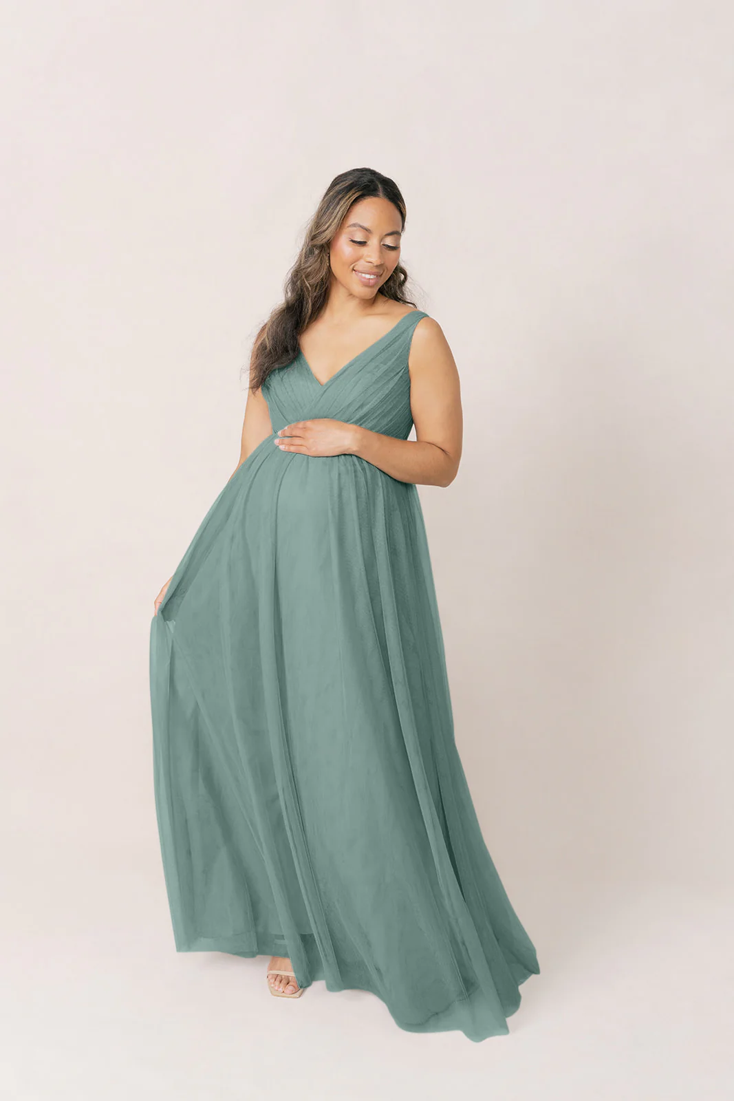 Maternity Jamie Tulle Dress | Made To Order - Image 27