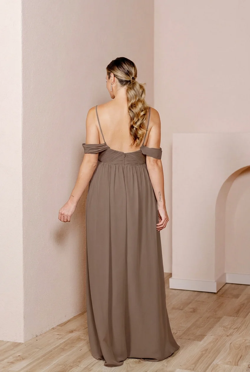 Maternity Kennedy Chiffon Convertible Dress | Made To Order - Image 111