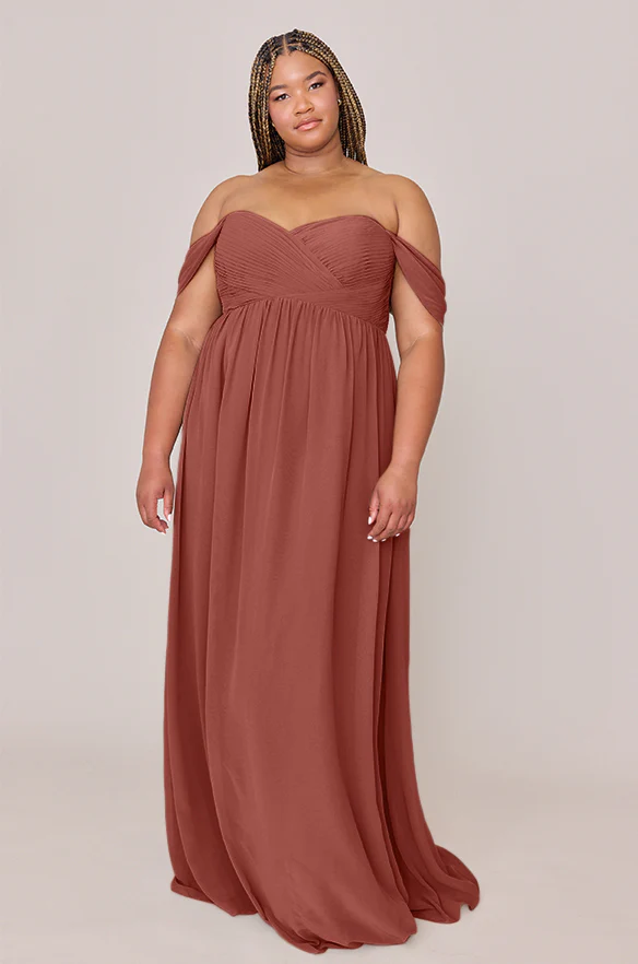 Maternity Kennedy Chiffon Convertible Dress | Made To Order - Image 14
