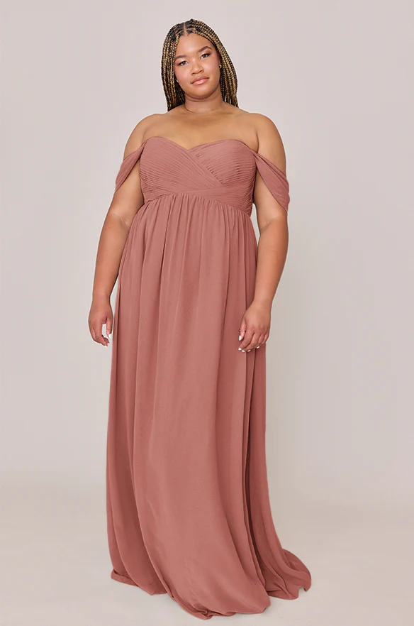 Maternity Kennedy Chiffon Convertible Dress | Made To Order - Image 18
