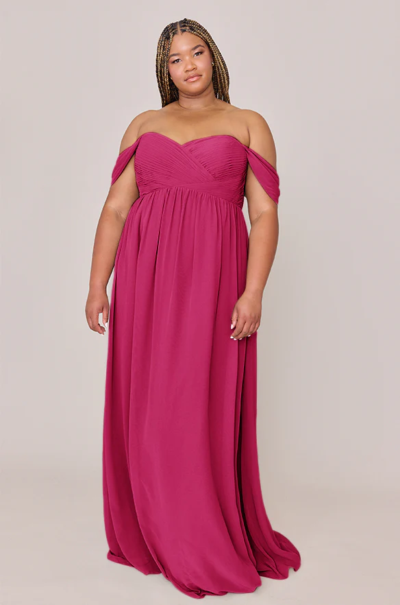 Maternity Kennedy Chiffon Convertible Dress | Made To Order - Image 24