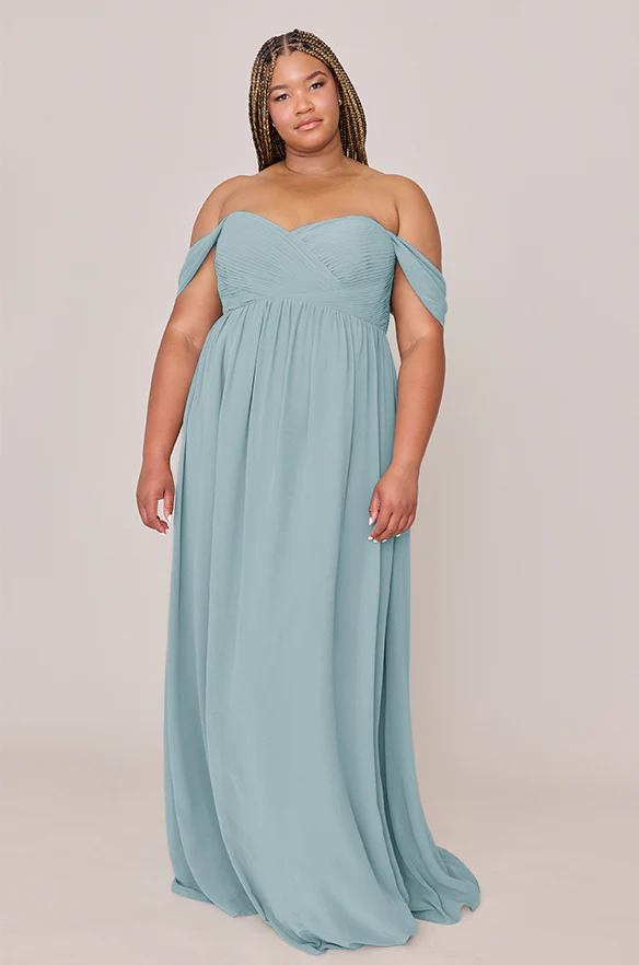 Maternity Kennedy Chiffon Convertible Dress | Made To Order - Image 34