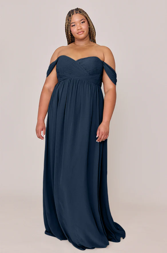 Maternity Kennedy Chiffon Convertible Dress | Made To Order - Image 35