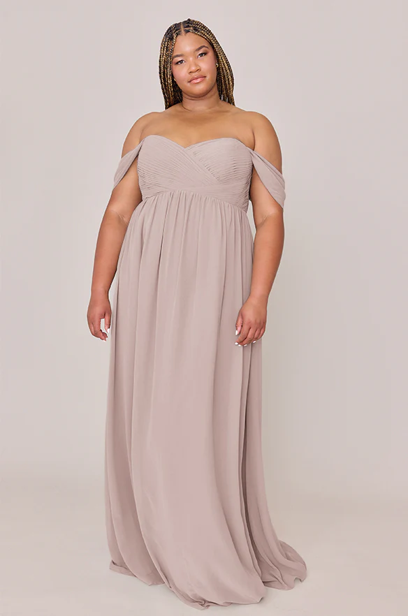 Maternity Kennedy Chiffon Convertible Dress | Made To Order - Image 47