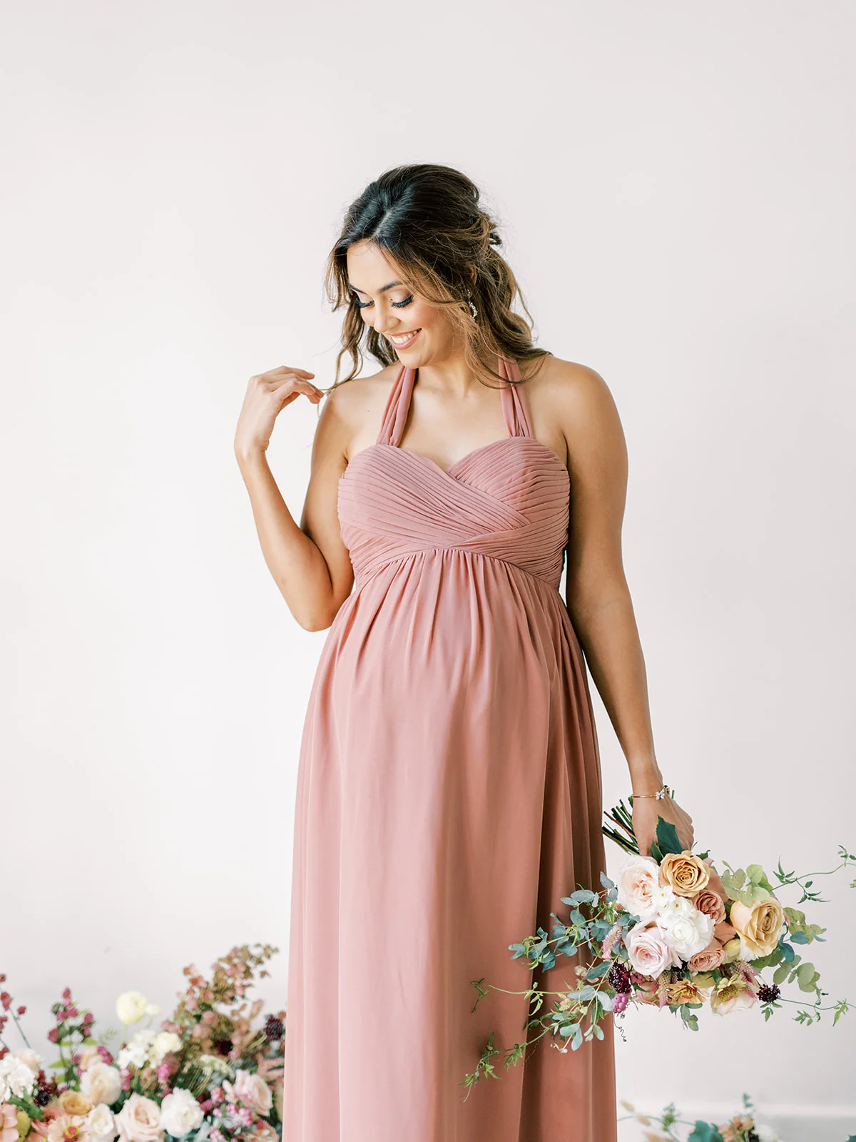 Maternity Kennedy Chiffon Convertible Dress | Made To Order - Image 5