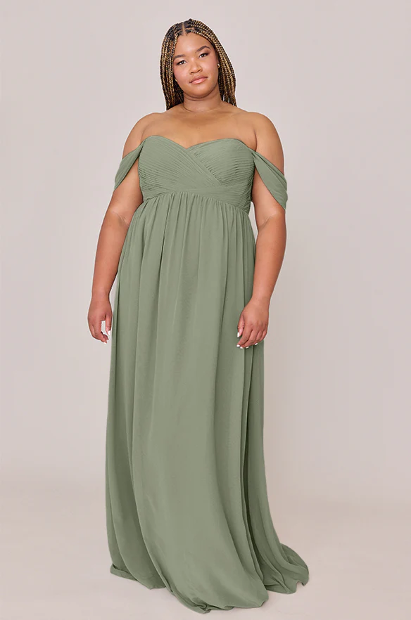 Maternity Kennedy Chiffon Convertible Dress | Made To Order - Image 52