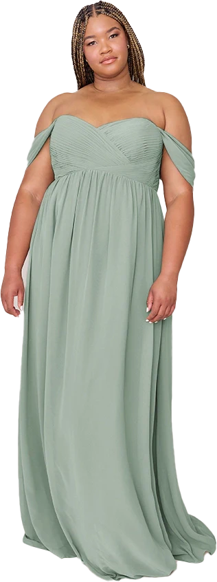 Maternity Kennedy Chiffon Convertible Dress | Made To Order - Image 90