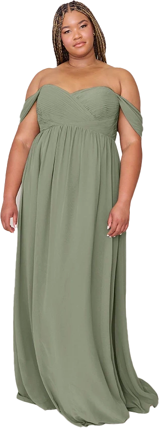 Maternity Kennedy Chiffon Convertible Dress | Made To Order - Image 96