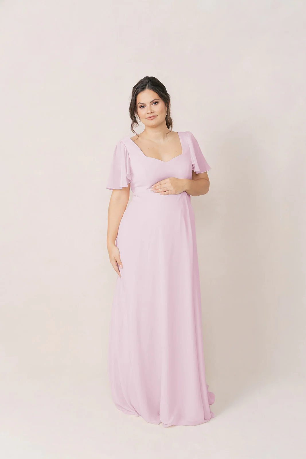 Maternity Madeline Convertible Chiffon Dress | Made To Order - Image 4
