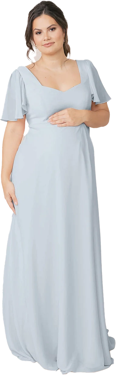 Maternity Madeline Convertible Chiffon Dress | Made To Order - Image 94