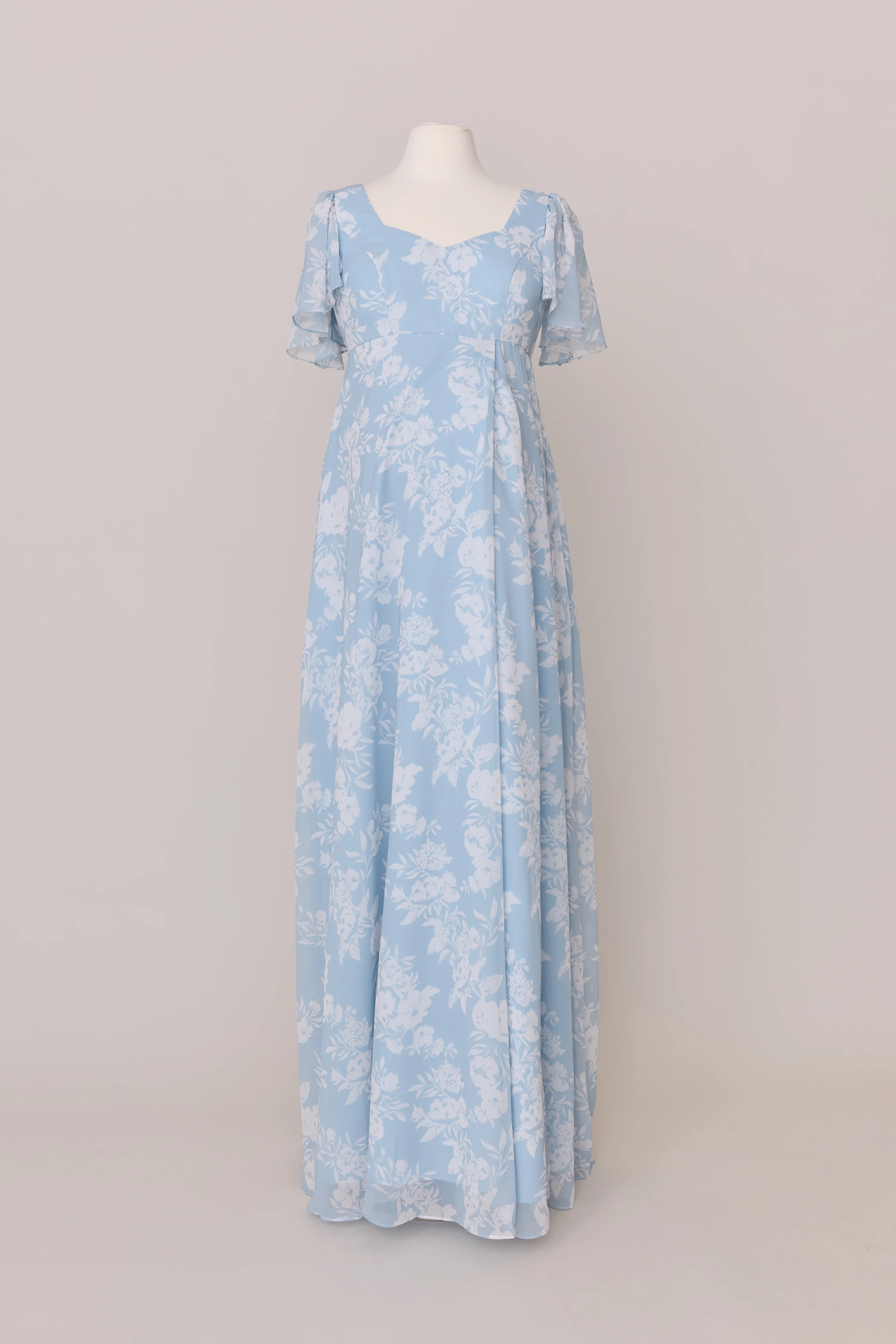 Maternity Madeline Convertible Chiffon Floral Print Dress | Made To Order - Image 20