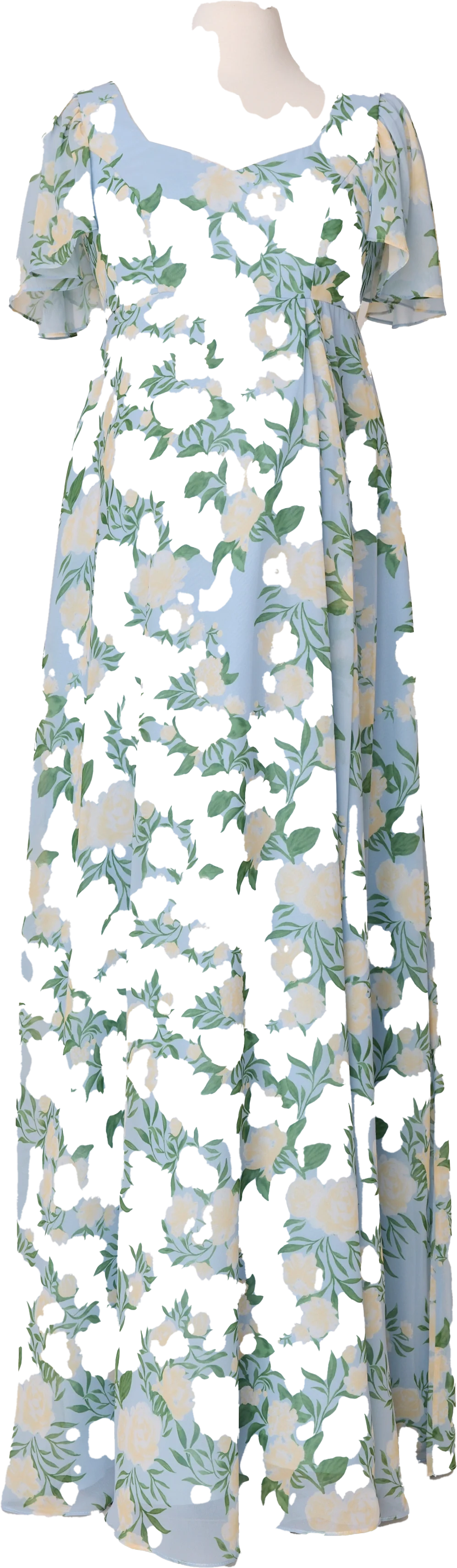 Maternity Madeline Convertible Chiffon Floral Print Dress | Made To Order - Image 29