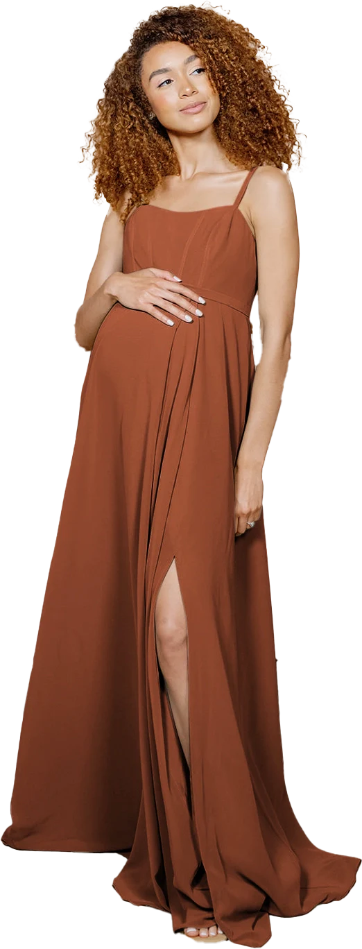 Maternity Nova Chiffon Dress | Made To Order - Image 103
