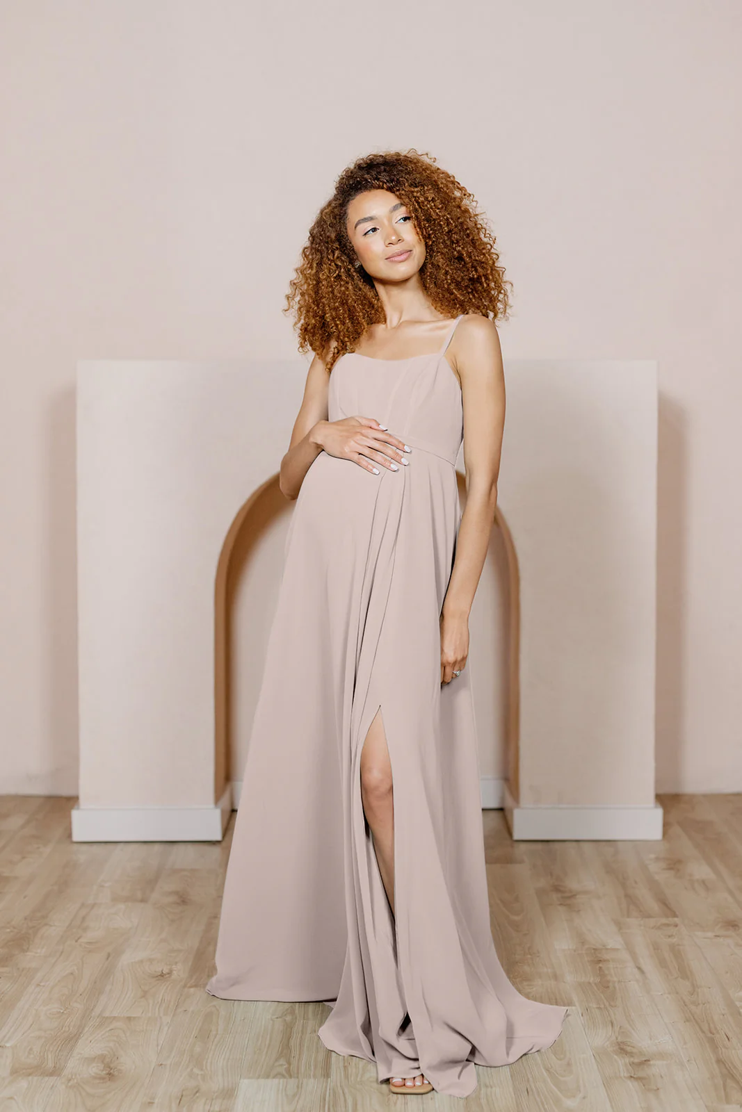 Maternity Nova Chiffon Dress | Made To Order - Image 34